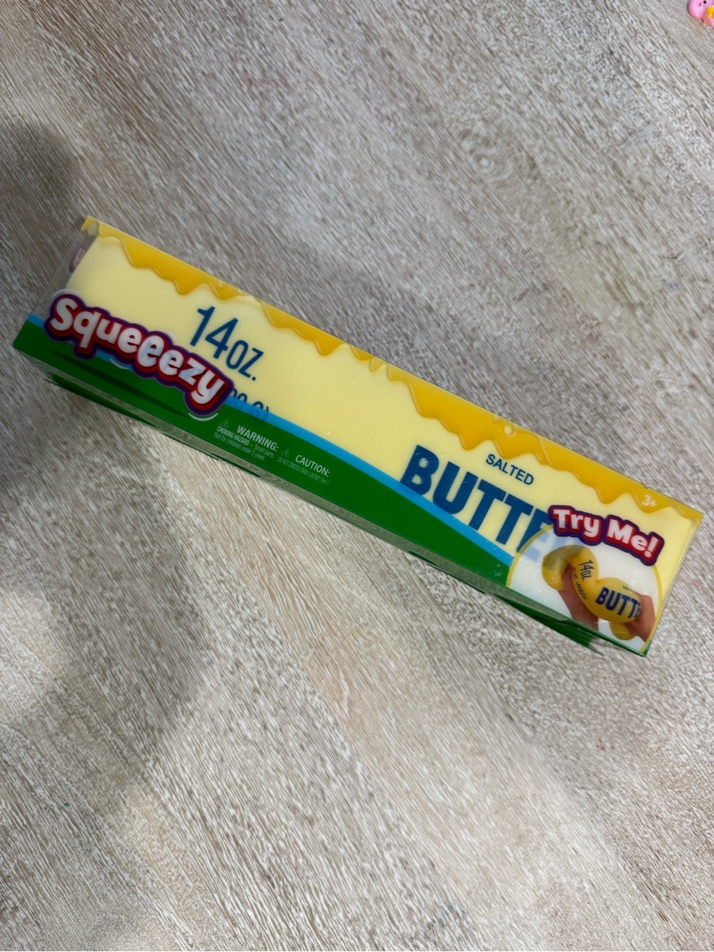 Sunny Days Squeezy Butter Shape Fidget Toy